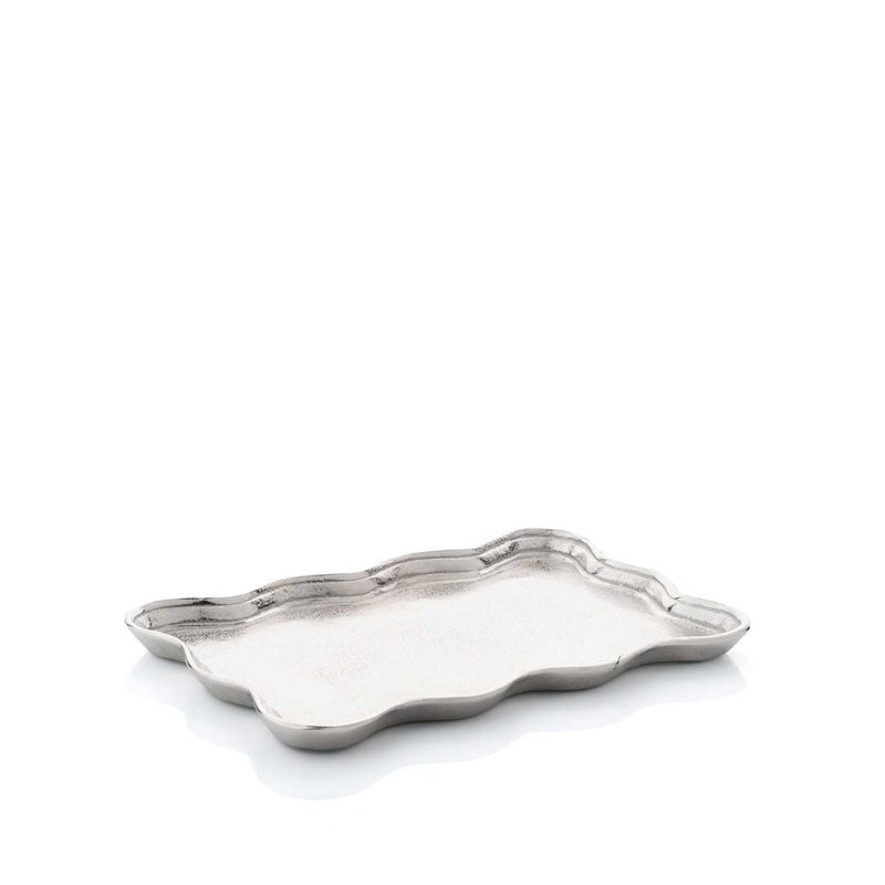Blends Silver Wave Serving Tray - Image 1